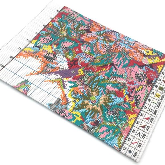 Fish Pig Parrot Elephant & Bird Maydear Stamped Cross Stitch Kit for Beginners - Picture 8 of 8